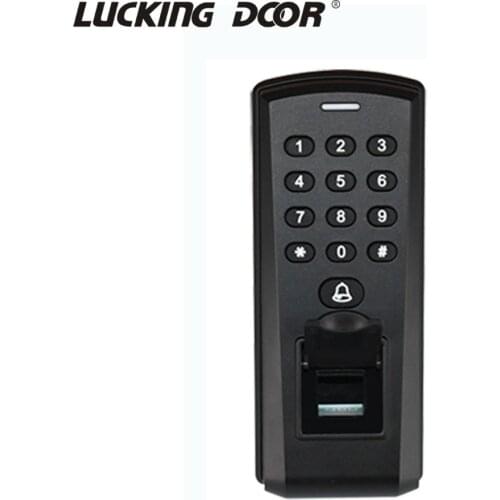 Fingerprint Access Control 125KHZ RFID card reader Biometric Door Access Control Keypad Password Card Reader electronic door sys