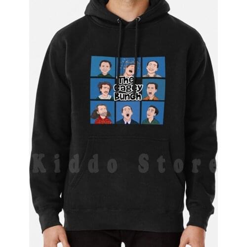 The Cagey Bunch hoodies long sleeve Nicolas Cage Nick Cage Cage Brady Bunch Funny Nicolas Cage Crazy Nick