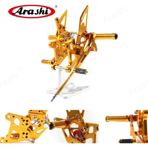 Arashi CBR250R CBR300R Adjustable Footrest Rearset For HONDA CBR 250R CBR 300R 2015 2016 2017 Rider CNC Motorcycle Accessories