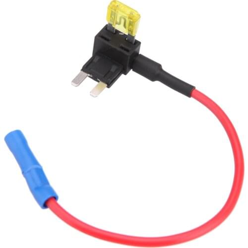 Car Style 2-Add A Circuit Fuse Tap Piggy-Back Micro Fuse Holder APS ATT Low Profile Electrical Equipment for Cars