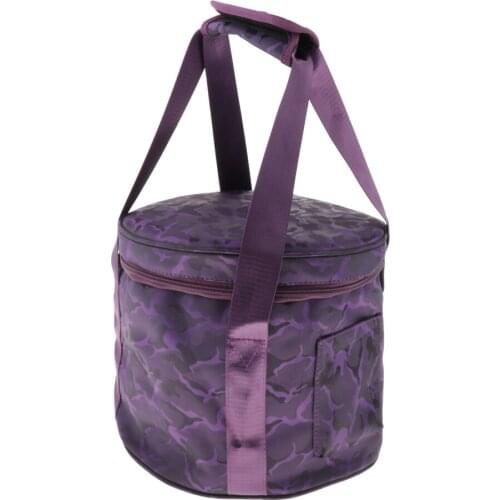 12 inch & 10 Inch & 8 inch Purple Color Carrying Case Bag For Putting Crystal