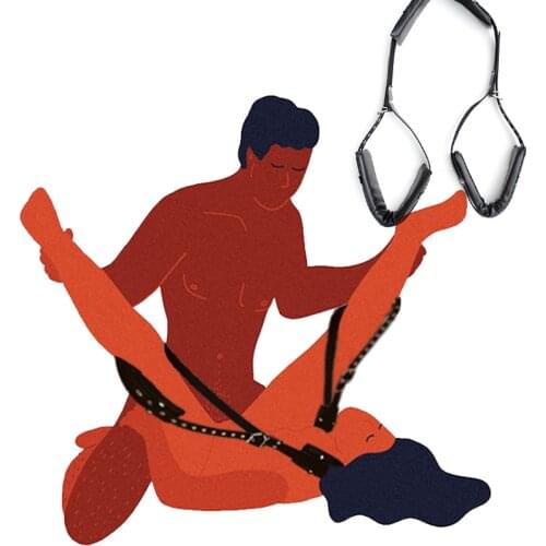 Hot BDSM Bondage Gear Fetish Sex Products Open Leg Cuff Restraints Adult Games Erotic Slave Handcuffs Sex Toys For Woman Couples