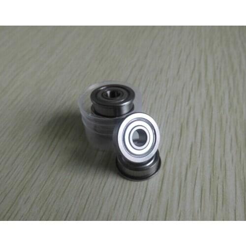 Cost performance F606ZZ size 6x17x6mm GCr15 material Flanged Flange Deep Groove Ball Bearing