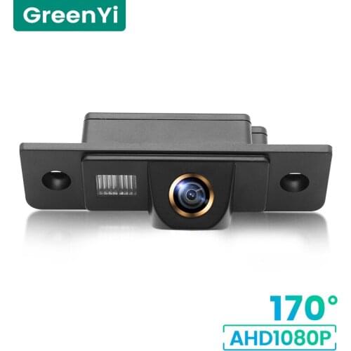 GreenYi 1080P HD 170° Car Rear View Camera For Hyundai Elantra Tucson Night Vision Reverse Reversing 4 pin Vehicle Parking AHD