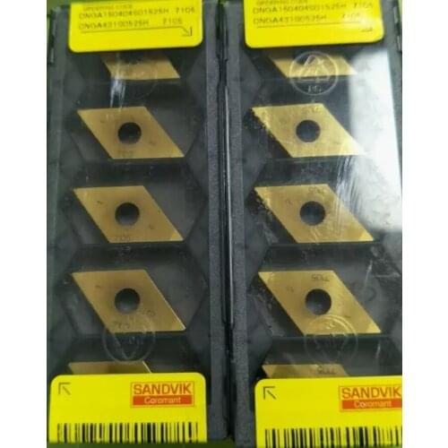 5PCS CARBIDE INSERT DNGA 150404S01525H 7105