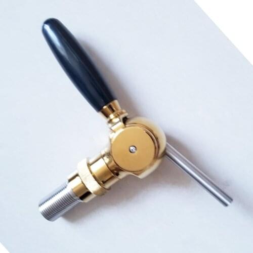 Goden stout beer faucet, ball shape beer tap