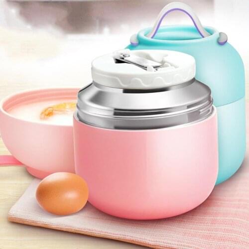 Lunch Box Insulation Soup Pot Stew Kettle Portable Bowl Vacuum Food Container Vacuum Jug Hot