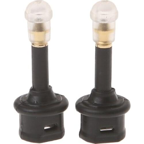 2 Pcs Toslink Female To 3.5mm Male Mini Audio Plug Digital Optical Adapter Converter