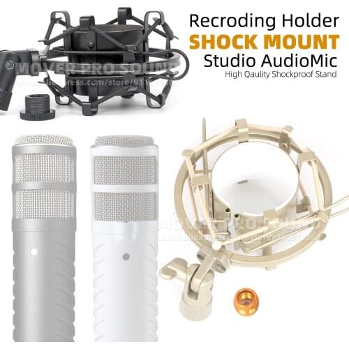 Suspension Recording Mic Stand Holder Bracket Spider Shockproof Rack For Rode Podcaster Procaster Studio Microphone Shock Mount