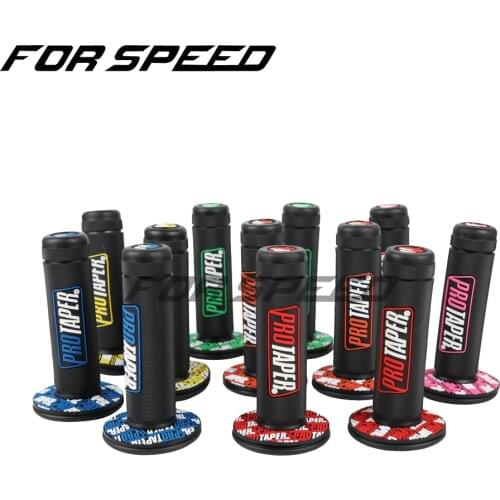 Pro Taper Rubbe Grip Handle MX Grip for Dirt Pit bike Motocross Motorcycle Split Bicycle Handlebar Hand Grips Free Shipping
