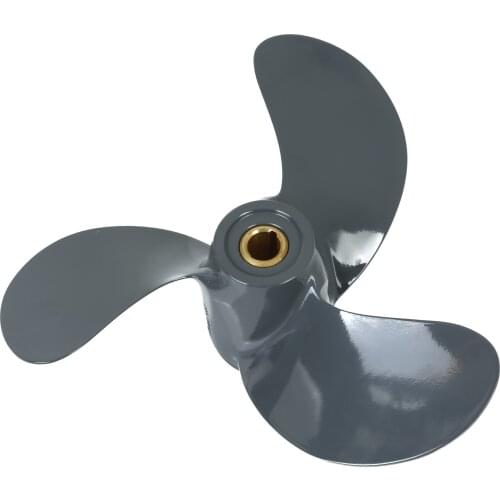 Captain Propeller 7 7/8" x 7 1/2" 200x190 Fit Honda Outboard Engine BF4A/ BF5D/ BF6A (4/5/6HP) *NH283* (STIN GRAY)