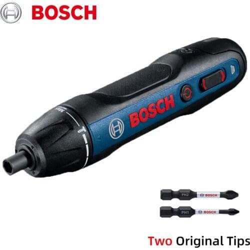 Original Bosch GO 2 Cordless Screwdriver 3.6V USB Rechargeable Automatic Hand Electric Screwdriver Household Electric Tools