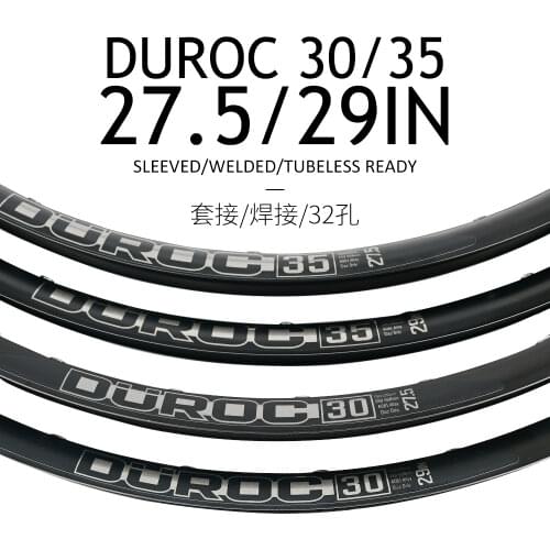 Sunringle Sun DUROC35 DUROC30 27.5 29 inch mountain bike socket Tubeless ring boost Hoops Rims AM