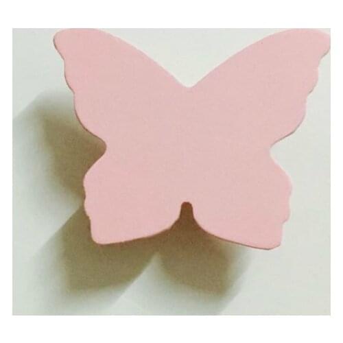 Ins Style Butterfly Wooden Clothes Hook For Kids Room Wall Decorate Children Room Eco Friendly Hanger Creative Home Decor 1PC