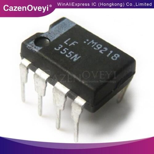 10pcs/lot LF355N LF355 DIP-8 In Stock