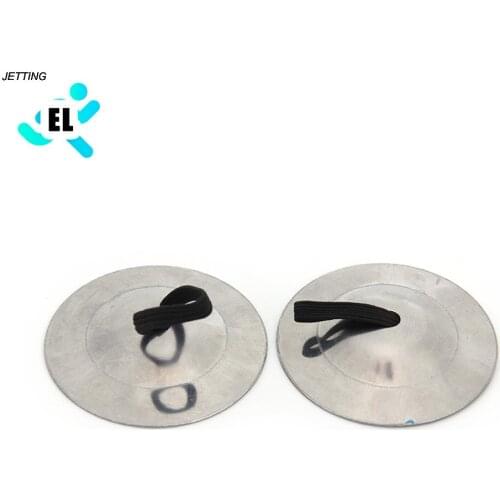 2PCS of Belly Dance Texture Pattern Finger Cymbals ZillsMusical Instrument Parts & Accessories 30g