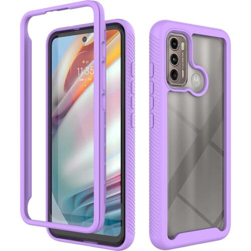 Motorola Moto G60 G30 G10 G Stylus 2021 Case,Heavy Duty Shockproof Bumper Clear TPU Cover Phone Cases for Motorola Moto G10 G30