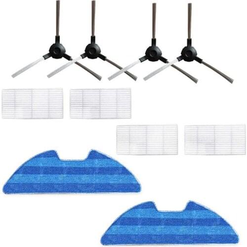 For Proscenic Vslam-811Gb Vslam-911Se Accessories Mop Side Brushes Filters