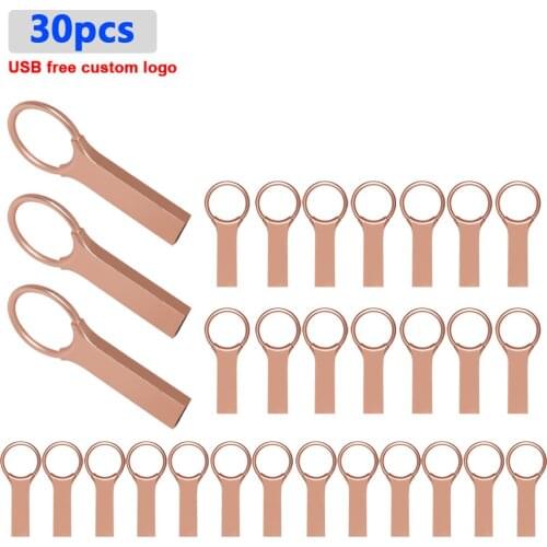 30pcs/lot USB Pen Drive 128GB USB Flash Drive For Desktop Computer Pendrive 4GB 8GB 16GB 32GB 64GB 128GB Memory Stick for Laptop