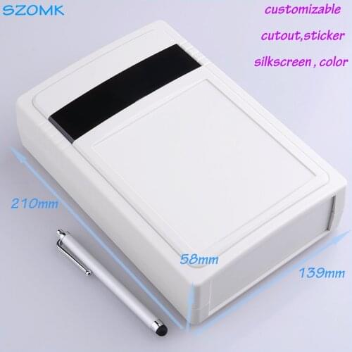 Free shipping electronic project box for Diy housing (1 pc) 210*139*58mm plastic box wall mounting plastic enclosure case