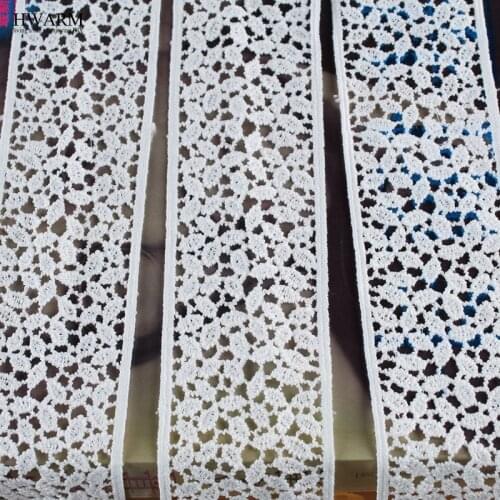5yard lace fabric wedding decoration gift embroidery lace for needlework trimming for clothing Doublesided mesh diy lacefabric