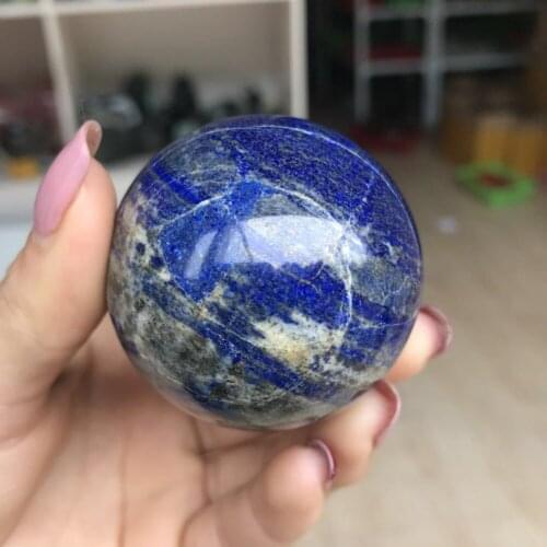 Lapis lazuli quartz crystal sphere ball rieki healing natural stone and minera home decoration fengshui crafts for sale gifts