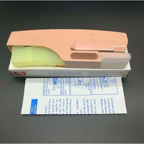 Metal card punch device for punch cards BROTHER/ SILVER REED machines knitting sweater hand crafts accessories knitting machines