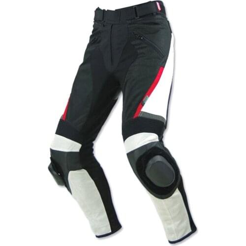 New Breathable Mesh Racing Pants Summer Leather Drop-Resistant Pants Motorcycle Racing Pants Knight Riding Pants Wholesale