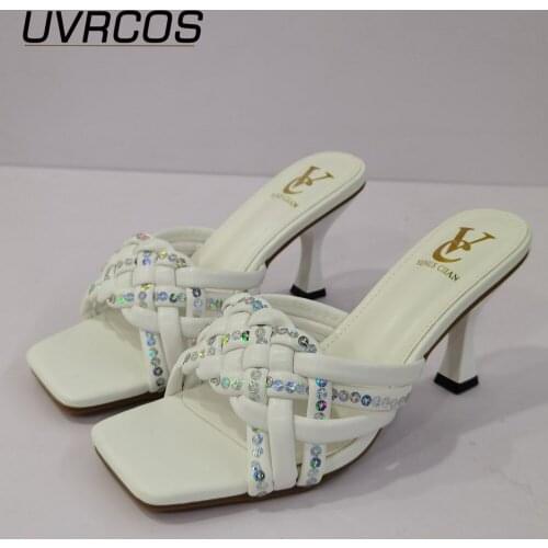 New Nigerian Women Wedding Shoes Decorated with Rhinestone Luxery Shoes Women Plus Size Women Shoes 43 High Heels Sexy Ladies