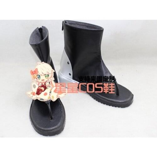 Koutetsujou no Kabaneri Kabaneri of the Iron Fortress Mumei Cosplay Shoes Boots X002