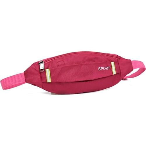 Fashion Men Women Waist Bag Oxford Waterproof Money Mobile Phone Belt Bags For FA$1