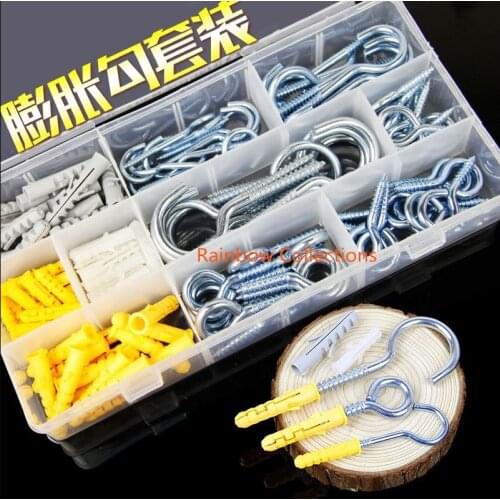 Expansion screws(8*40/6*30) Home Hardware Assortment Hook Hanger Anchor Set