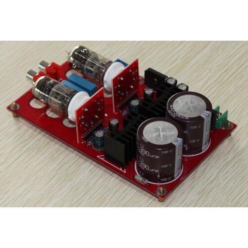 Luxury Tube Amplifier Board AC50-180V AC6.5-12V 2pcs 6N2 Tube Pre Amplifier Board
