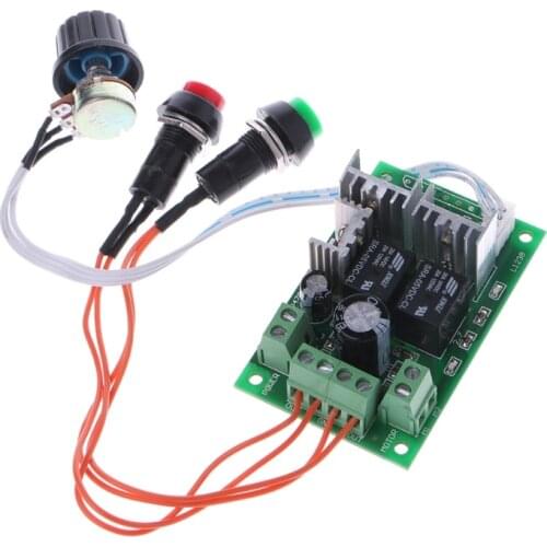 PWM DC Motor Controller, 6V12V 24V, Electric Drive Pushrod Linear Actuator, Positive Reversing Push Button Motor Speed Regulator