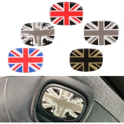 Interior Decoration Rear Seat Handle 3D Sticker For Mini Cooper JCW F56 Accessories