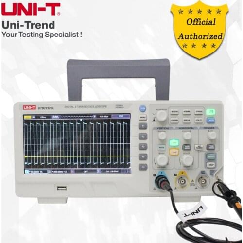UNI-T UTD2072CL UTD2152CL dual-channel digital storage oscilloscope; automotive/industrial electronic waveform test