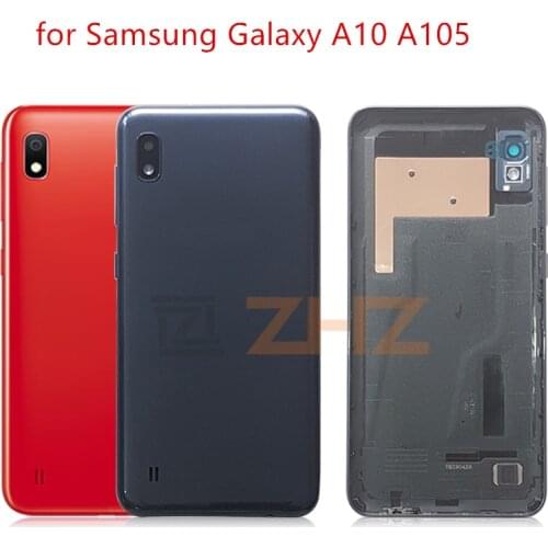 For SAMSUNG Galaxy A10 A105 Back Battery Cover Door Rear Glass Housing Case Replace For SAMSUNG A10 Battery Cover