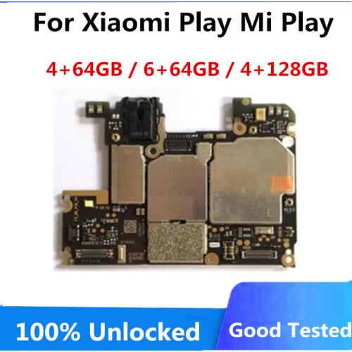 4+64G For Hongmi Redmi Note 8 Motherboard Original Unlock For Hongmi Redmi Note 8 Logic Board mainboard with Android system 128G