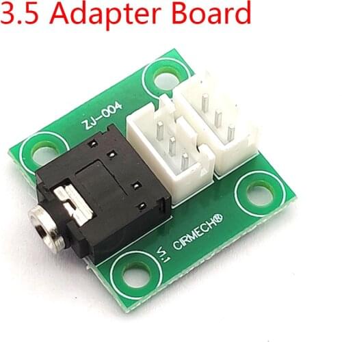 3.5mm Headphone Audio Adapter Board 3.5 Interface To 2.54 Terminal Lead Board Power Amplifier Case DIY