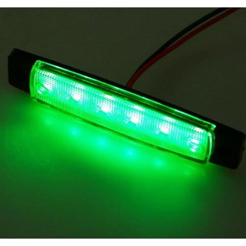 4Pcs Red Green Boat Navigation LED Lights Stern Lights Boats Starboard Light 12V HOT Sale