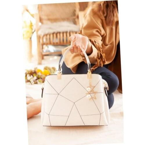 ALLHAZHELL Women's White Bags