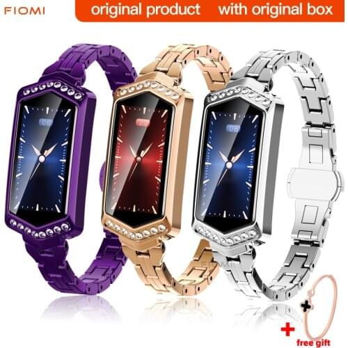 B78 Women Smart watch Sport Watches Metal Heart Rate Monitor IP67 Waterproof Girl Fitness Pedometer Bracelet gift for girlfriend