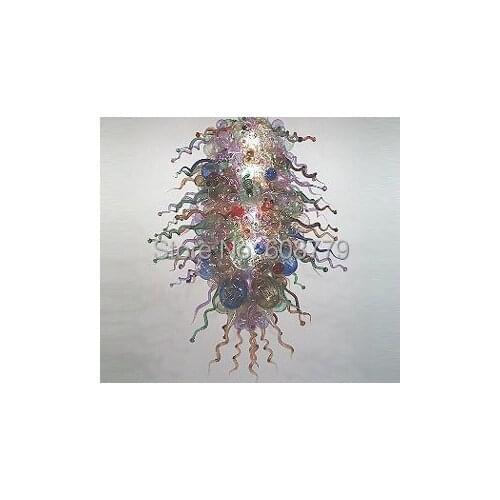 Free Shipping Wholesale Price Murano Glass Big Chandelier Light