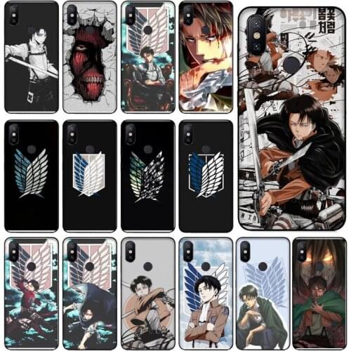 Attack On Titan Phone Case For Xiaomi Mi Note 10 Lite pro 7 9 9t pro se a2 lite