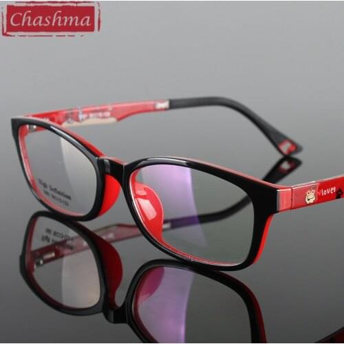 Kids Myopia Prescription Glasses Frame Optical TR 90 Material Flexible Girl and Boy Fashion Spectacles