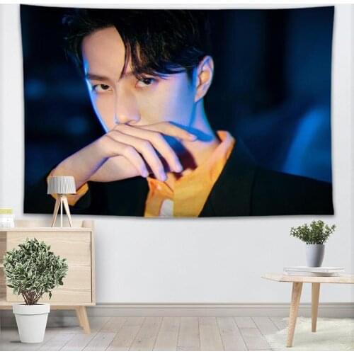 Custom YiBo KPOP Wall Tapestry Wall Hanging Tarot Custom Tapestry Plant Tapestry Mandala Home Decor More Large Size 0511
