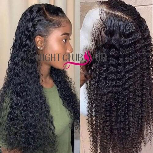 Long Lace Front Human Hair Wig Curly Wigs 30 Inch Lace Front Wig 4x4 Lace Closure Wig Brazilian Hair Wigs For Black Women