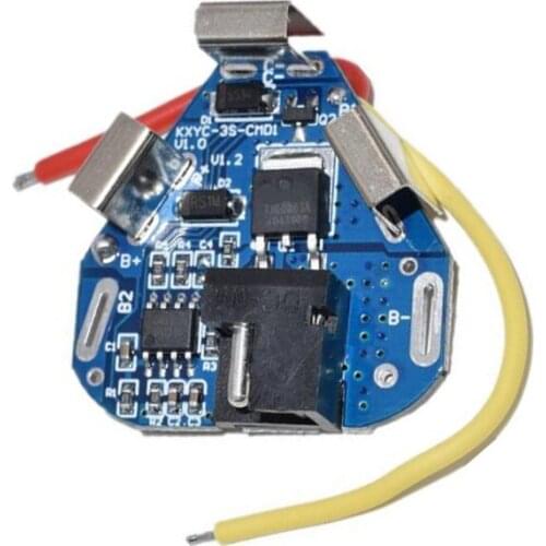 3S 12.6V 6A BMS Li-ion Lithium Battery Protection Board 18650 Power Bank Balancer Battery Equalizer Board for Electric Drill