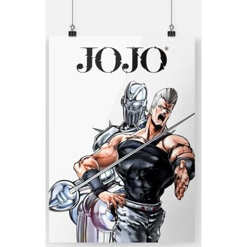 Jean Pierre Polnareff Silver Chariot Canvas Poster Painting Wall Art Decor Living Room Bedroom Study Home Decoration Prints