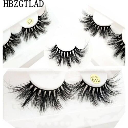 Length 25mm mink lashes extra Long 3Dmink eyelashes Big dramatic Criss-cross Strands Lashes Natural Fake lashes Extension Beauty